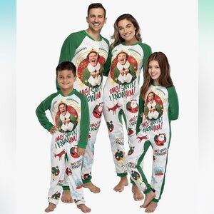 Elf The Movie Women's OMG Santa! I Know Him! One-Piece Sleeper Pajama Union Suit